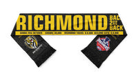 Richmond Tigers 2020 AFL Back to Back Premiers Scarf