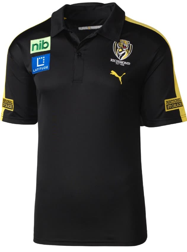 Richmond Tigers AFL Kids Team Polo Shirt