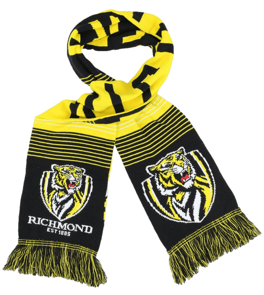 Richmond Tigers AFL Adults Linebreak Scarf