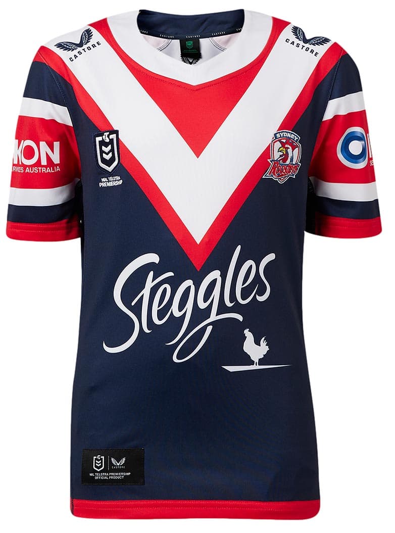 Sydney Roosters 2024 NRL Kids Home Jersey