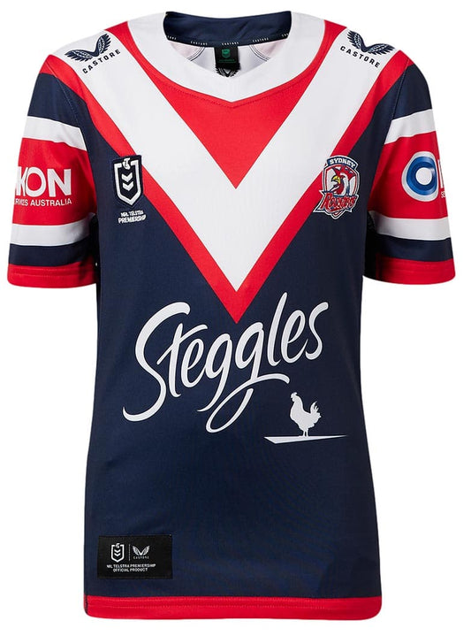 Sydney Roosters 2024 NRL Kids Home Jersey