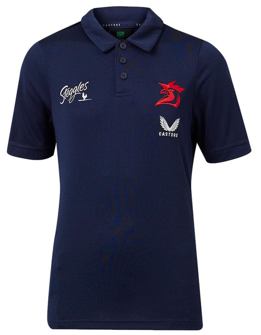 Sydney Roosters 2024 NRL Mens Players Polo Shirt