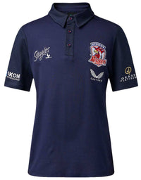 Sydney Roosters NRL Kids Media Polo Shirt