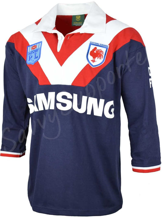 Sydney Roosters 1993 NRL Mens Retro Jersey