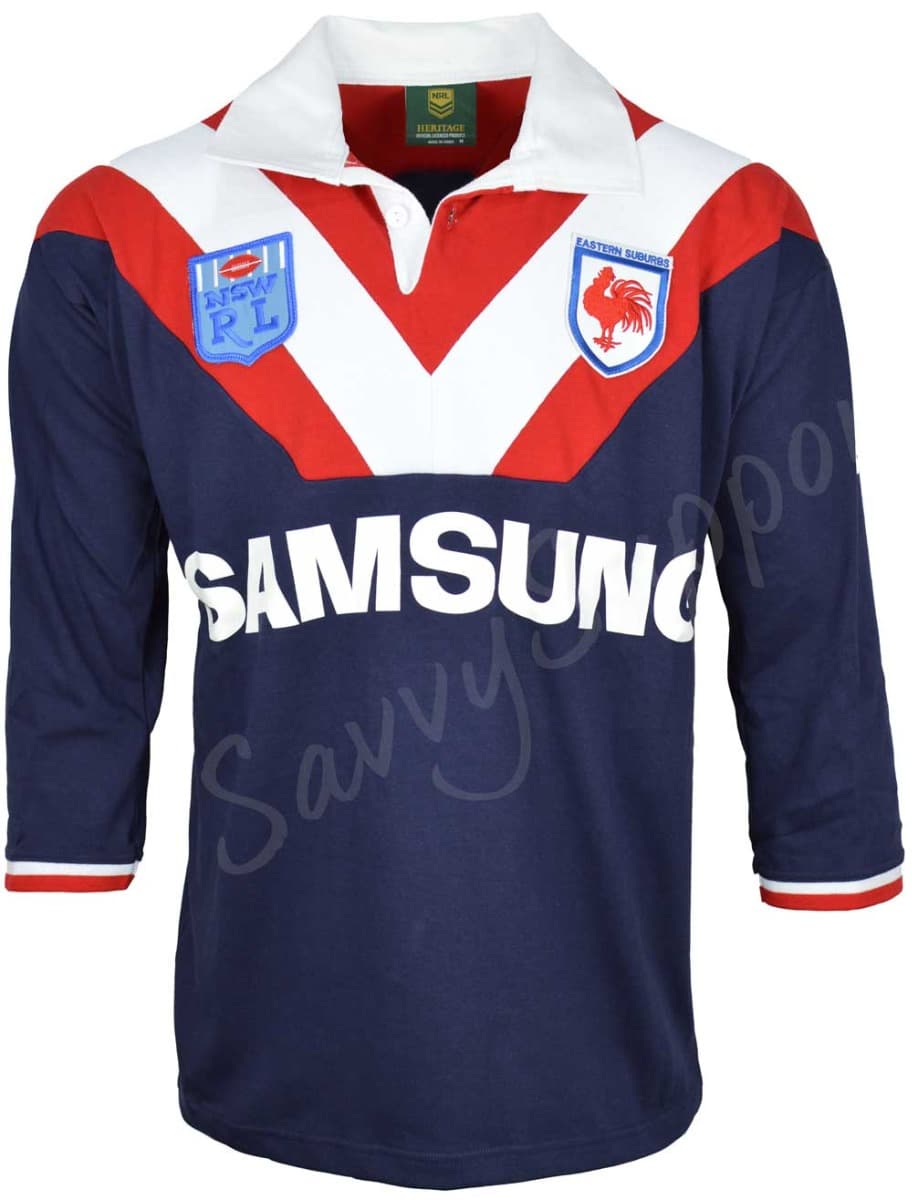 Sydney Roosters 1993 NRL Mens Retro Jersey