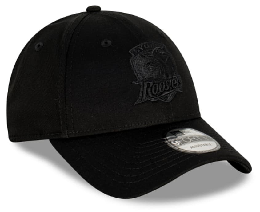 Sydney Roosters NRL 9FORTY Black On Black Snapback Cap