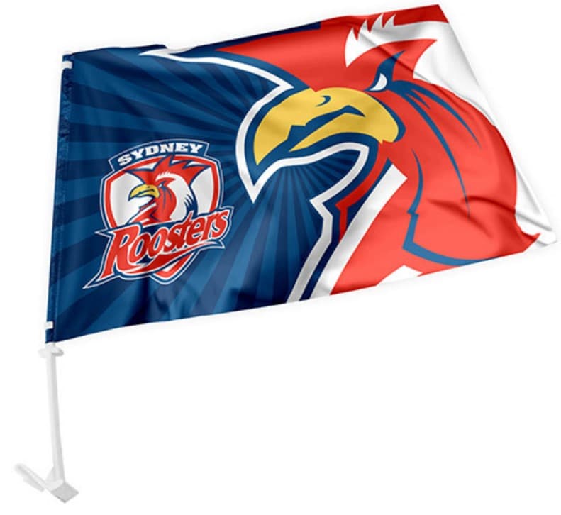 Sydney Roosters NRL Car Flag (x1)