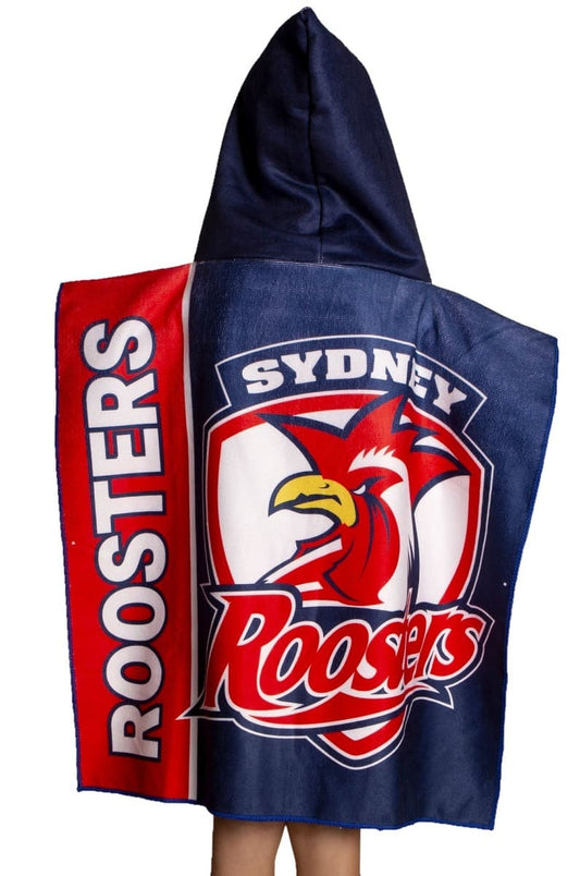 Sydney Roosters Kids Hooded Beach Towel