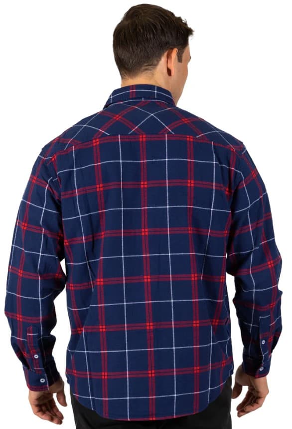 Sydney Roosters NRL Mens Mustang Flannel Shirt