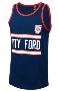 Sydney Roosters NRL Mens Retro Singlet