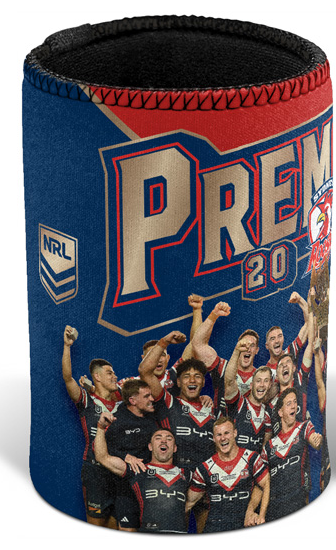 Sydney Roosters 2026 NRL Premiers Team Can Cooler *PRESALE*