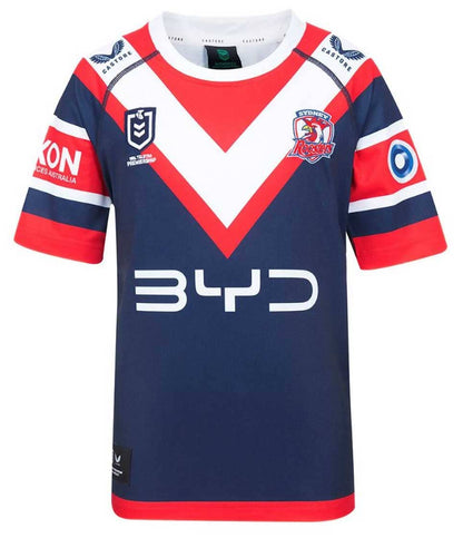 Sydney Roosters 2025 NRL Kids Home Jersey