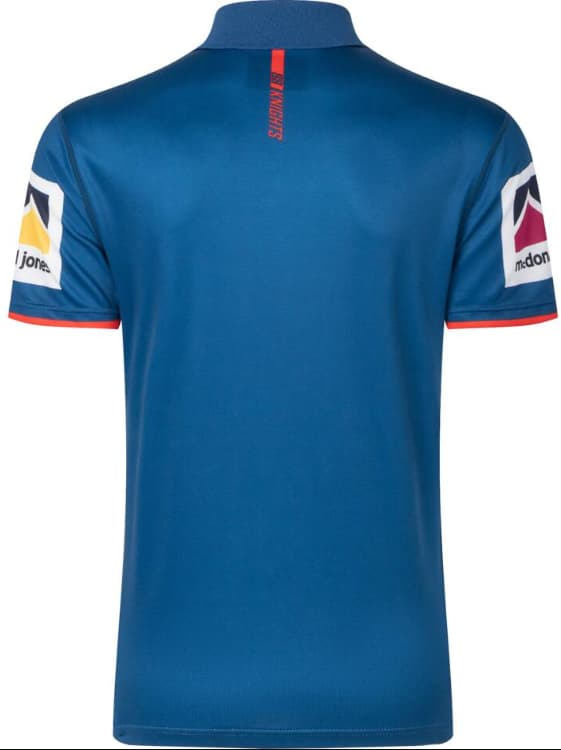Newcastle Knights 2023 NRL Mens Media Polo Shirt