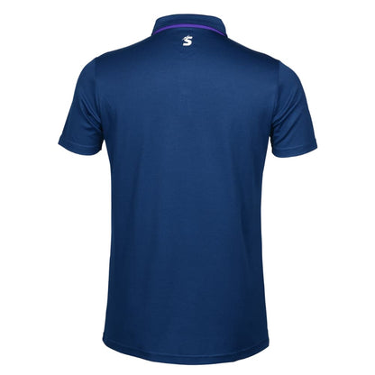 Melbourne Storm NRL Mens Navy Players Media Polo Shirt