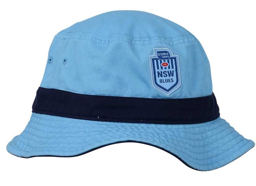 NSW Blues 2023 State of Origin Sky Blue Bucket Hat Size L/XL