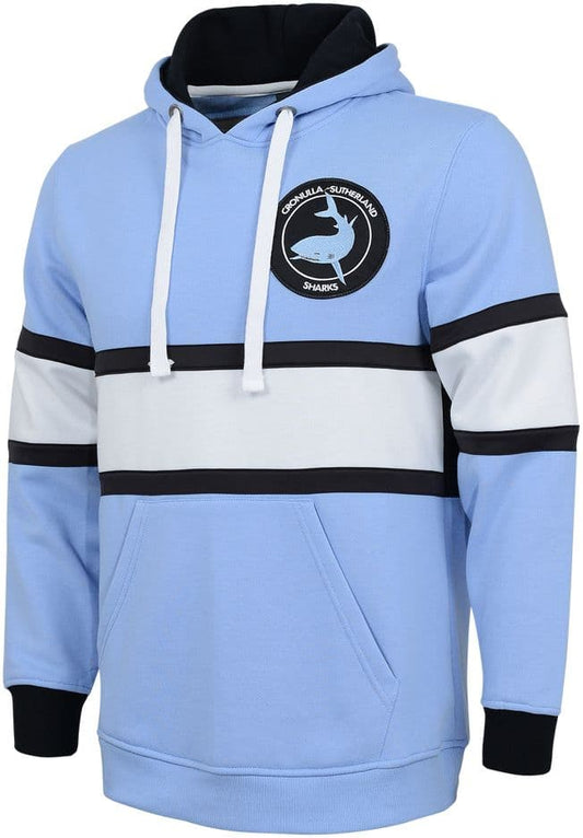 Cronulla Sharks NRL Mens Retro Pullover Hoodie