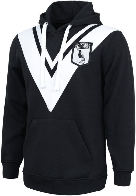 Western Suburbs Magpies NRL Retro Pullover Hoodie