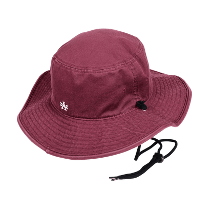 QLD Maroons State of Origin Maroon Wide Brim Bucket Hat L/XL