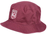 QLD Maroons State of Origin Maroon Twill Bucket Hat L/XL