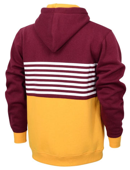 Brisbane Broncos NRL Mens Retro Zip Hoodie