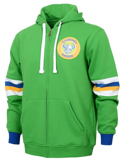 Canberra Raiders NRL Mens Retro Zip Hoodie