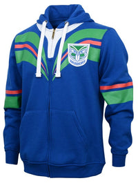New Zealand Warriors NRL Mens Retro Zip Hoodie