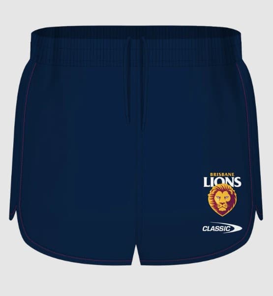 Brisbane Lions AFL Mens Running Shorts