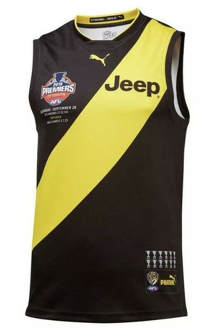Richmond Tigers AFL Premiers Guernsey Mens