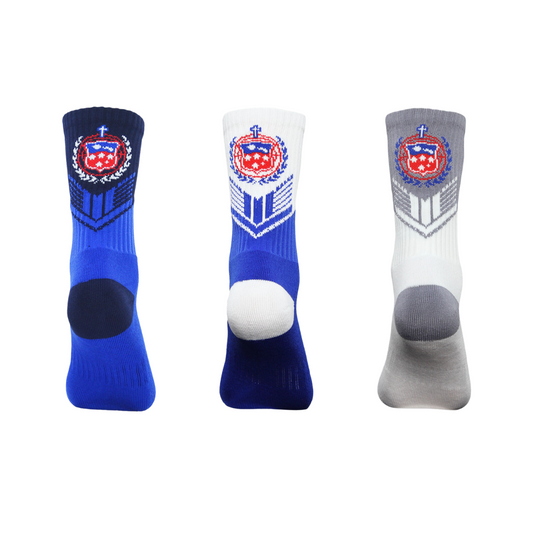 Toa Samoa 2026 NRL Mens 3 Pack Crew Socks