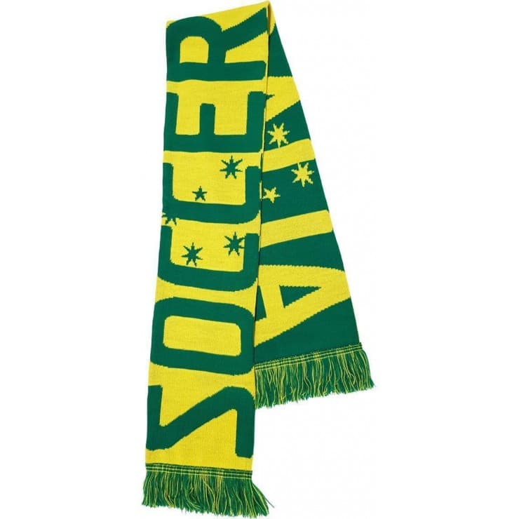 Australian Socceroos Wordmark Jacquard Scarf
