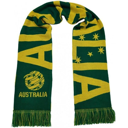 Australian Socceroos Wordmark Jacquard Scarf