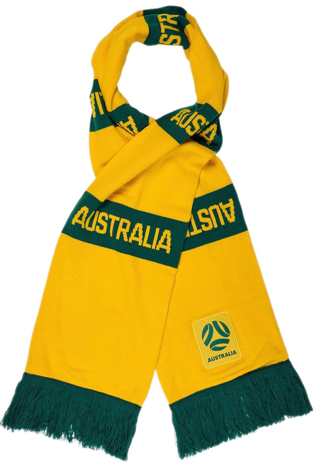 Australian Socceroos Football Traditional Bar Scarf