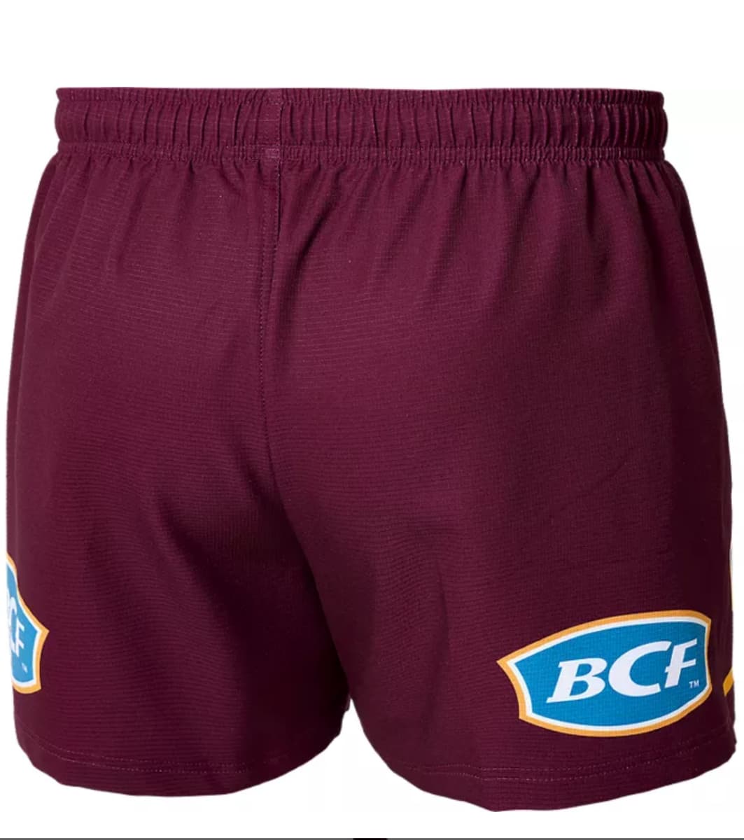 Brisbane Broncos 2025 NRL Mens Home Shorts