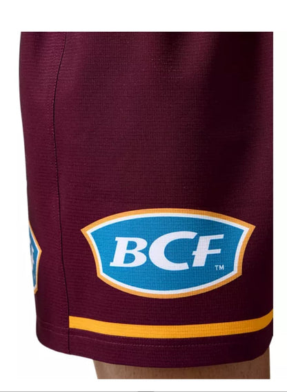 Brisbane Broncos 2025 NRL Mens Home Shorts