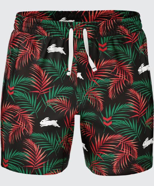 South Sydney Rabbitohs NRL Mens Volley Shorts