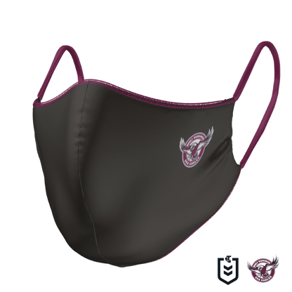 Manly Sea Eagles NRL Reversible Face Mask