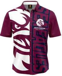 Manly Sea Eagles NRL Mens Showtime Party Shirt
