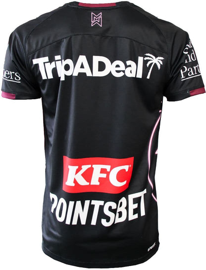 Manly Sea Eagles 2024 NRL Mens Warm Up Shirt