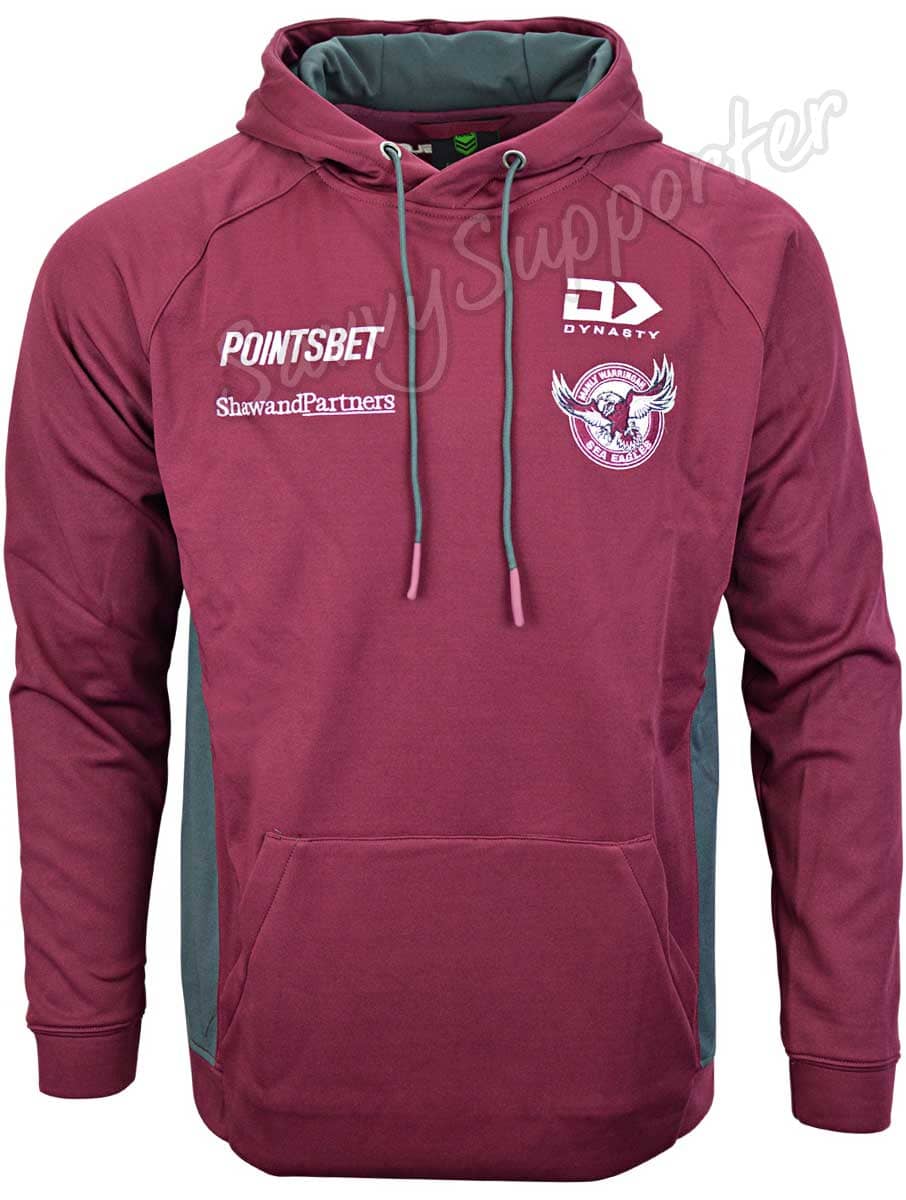 Manly Sea Eagles 2023 NRL Mens Maroon Pullover Hoodie