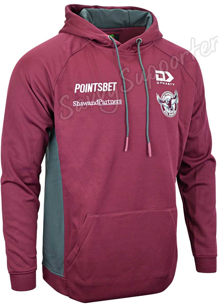Manly Sea Eagles 2023 NRL Mens Maroon Pullover Hoodie