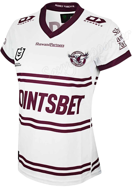 Manly Sea Eagles NRL Ladies Away Jersey