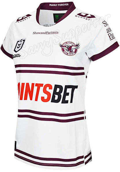 Manly Sea Eagles 2023 NRL Ladies Away Jersey