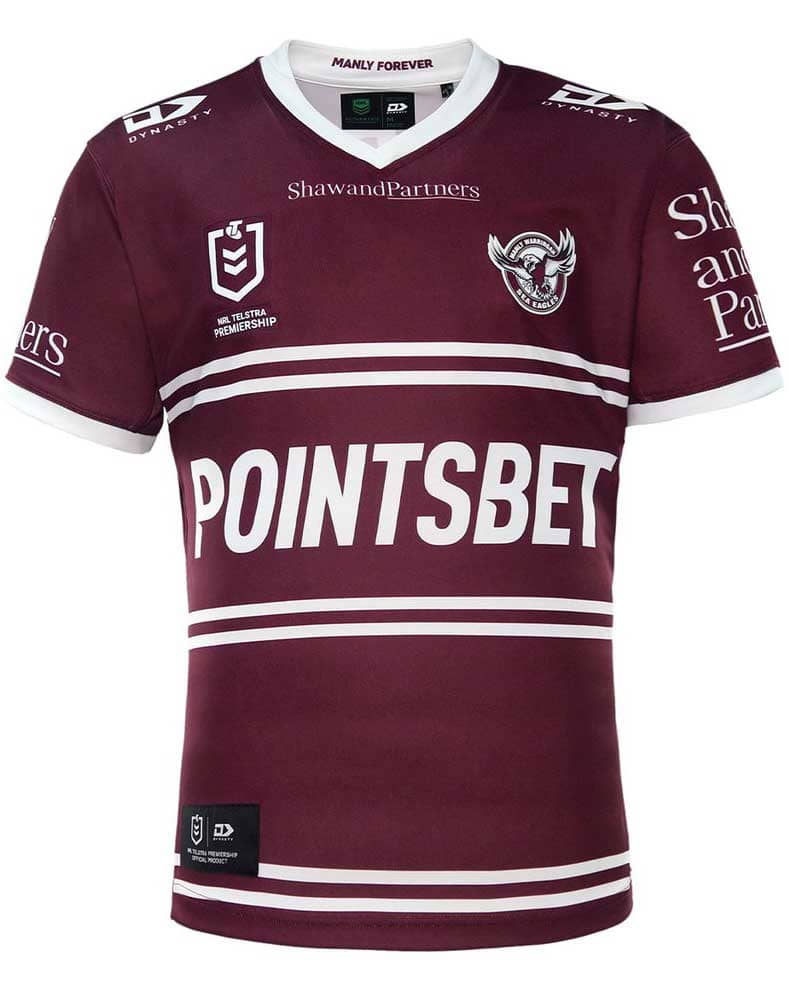Manly Sea Eagles NRL Mens Home Jersey