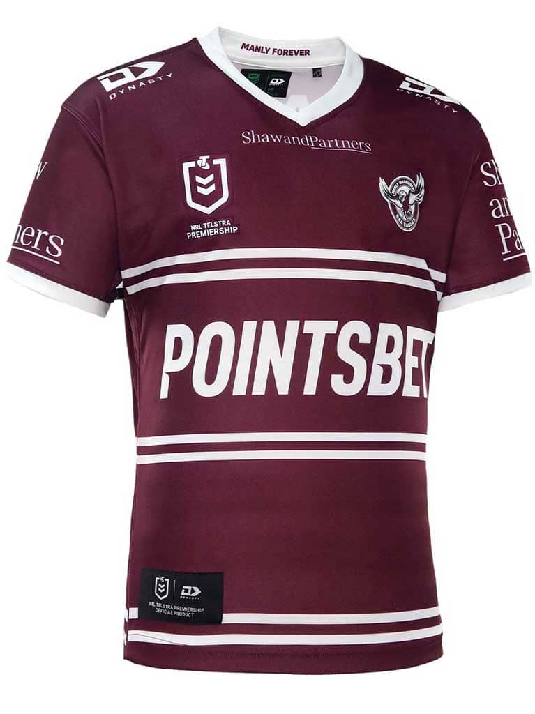 Manly Sea Eagles NRL Mens Home Jersey