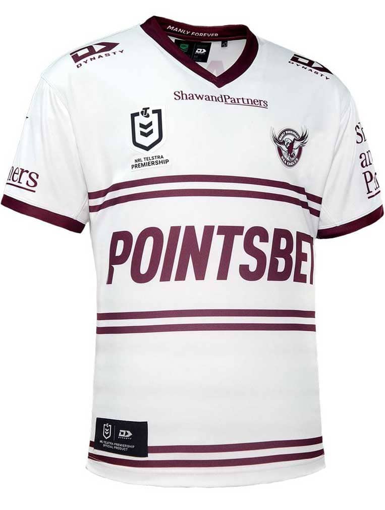 Manly Sea Eagles NRL Mens Away Jersey