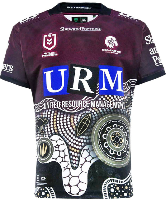 Manly Sea Eagles 2025 NRL Mens Indigenous Jersey