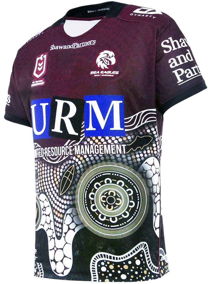 Manly Sea Eagles 2025 NRL Mens Indigenous Jersey