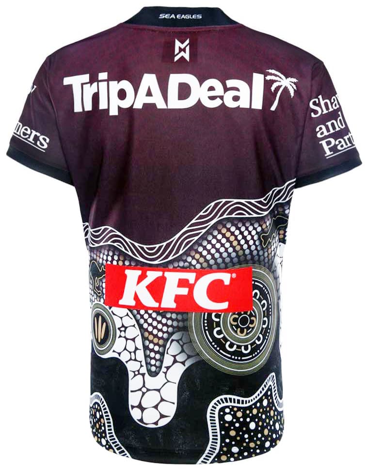 Manly Sea Eagles 2025 NRL Mens Indigenous Jersey