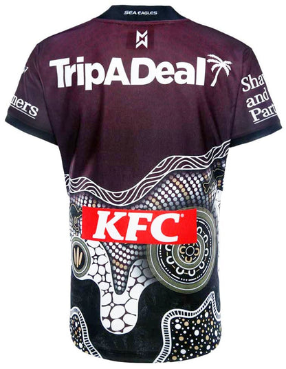 Manly Sea Eagles 2025 NRL Mens Indigenous Jersey