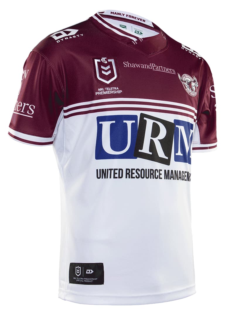 Manly Sea Eagles Mens NRL Away Jersey Size 6XL ONLY